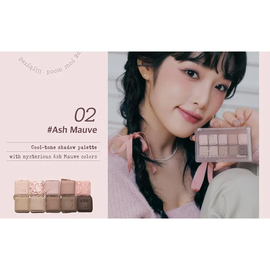 Lilybyred Mood Keyboard 01 #Ash Cinnamon