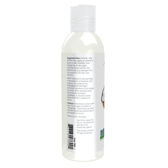 NOW Foods Coconut Oil Liquid Pure Fractionated 118ml