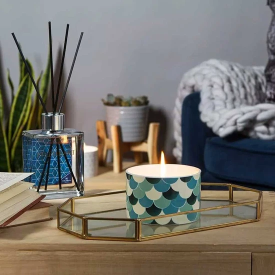 Wax Lyrical Green Tea & Bergamot Ceramic Candle