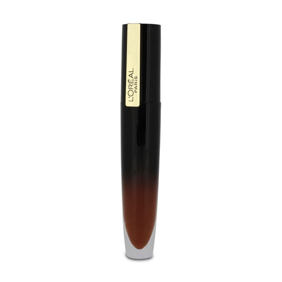 L'Oreal Paris Brilliant Signature 24h Wear Red Liquid Lipstick 304 Be Unafraid