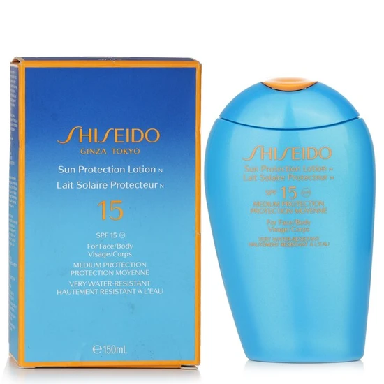 Shiseido Sun Protection Lotion N SPF 15 For Face & Body 150ml
