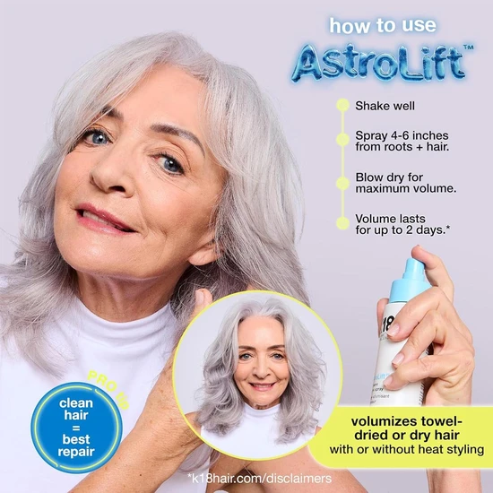 K18 AstroLift Volume Spray 118ml
