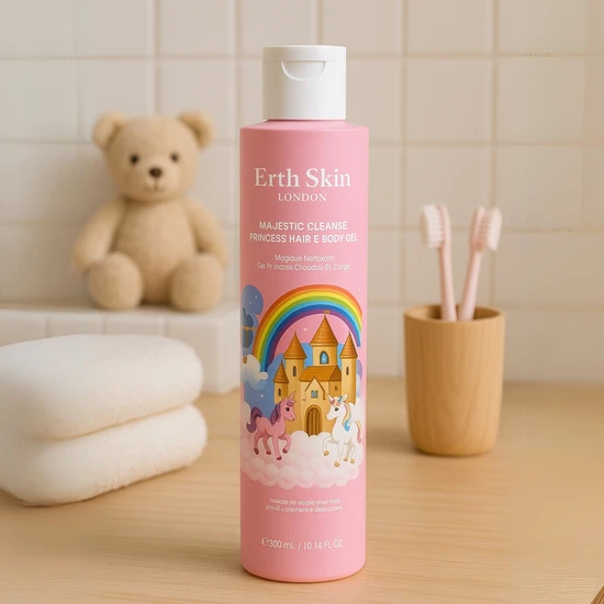 Erth Skin London Majestic Cleanse Princess Hair & Body Gel