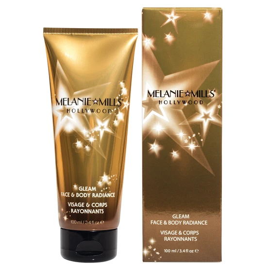 Melanie Mills Hollywood Gleam Body Radiance Deep Gold