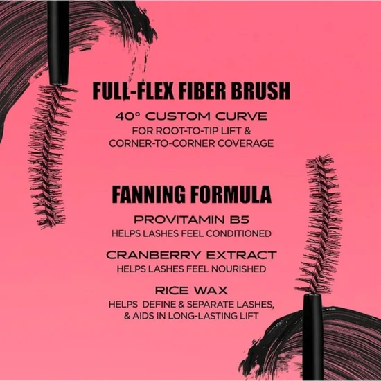 Benefit Fan Fest Fanning & Volumising Mascara Hyper Black
