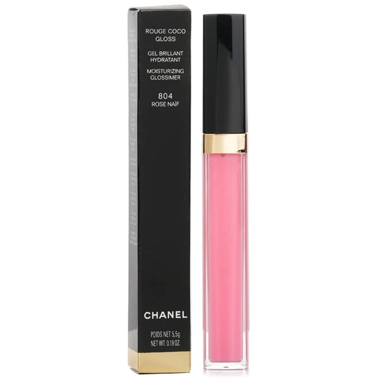 CHANEL Rouge Coco Gloss 804 Rose Naif