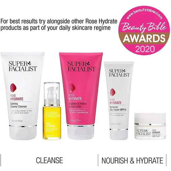 Super Facialist Rose Hydrate Radiance Day Cream SPF 15 75ml