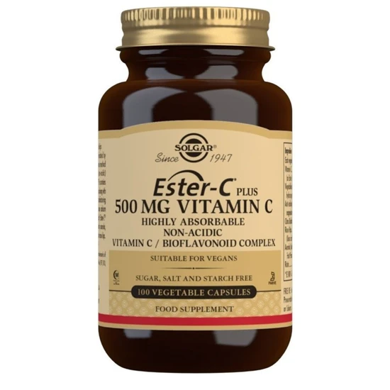 Solgar Ester-C Plus Vitamin C 500mg Vegicaps 100 Vegicaps