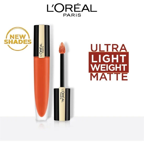 L'Oreal Paris Rouge Signature Matte Lip Ink 112 I Achieve