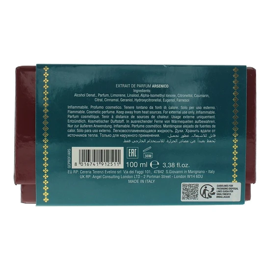 V Canto Arsenico Extrait De Parfum 100ml