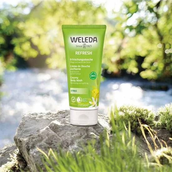 Weleda Refresh Citrus Creamy Body Wash 200ml