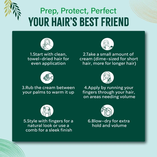 Dabur Vatika Naturals Coconut Henna & Almond Styling Hair Cream 210ml