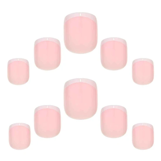 Elegant Touch French 154 Petite Squoval Nails