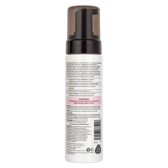 Percy & Reed Turn Up The Volume Volumising Treatment Foam 200ml