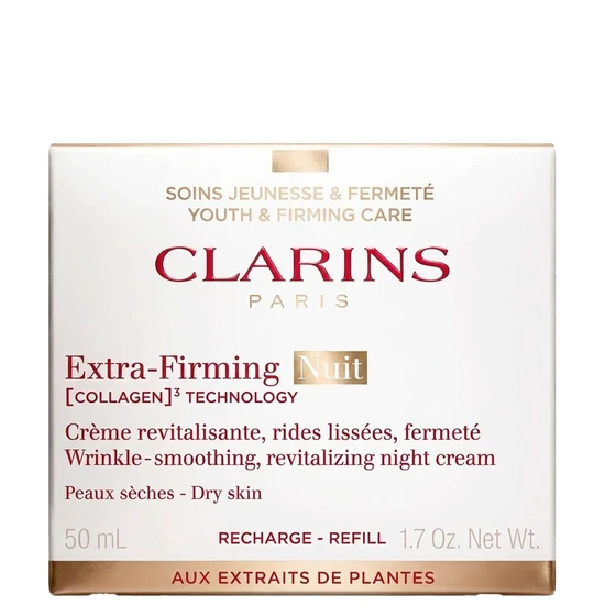 Clarins Extra-Firming Dry Skin Night Cream 50ml - Refill
