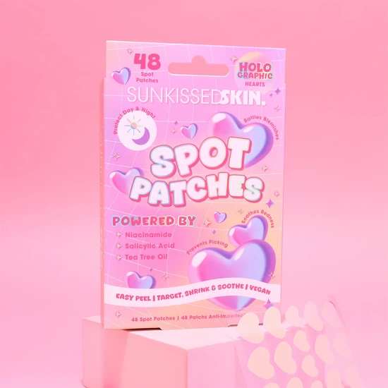 Sunkissed Skin Spot Patches Holographic Hearts