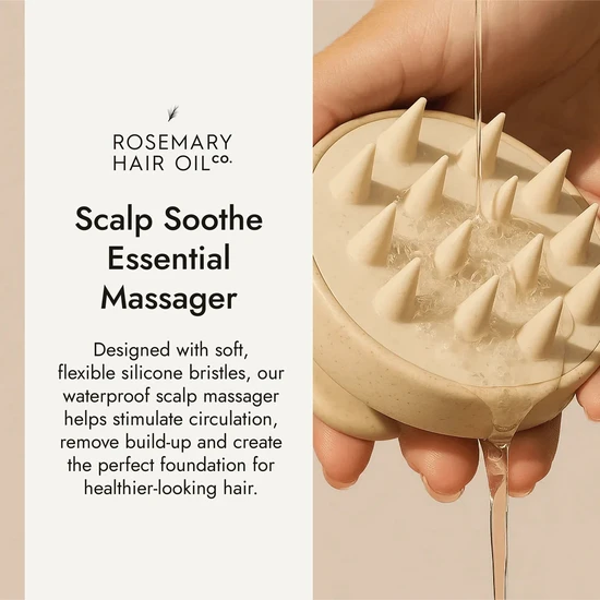 Rosemary Hair Oil Co Scalp Soothe Essential Massager