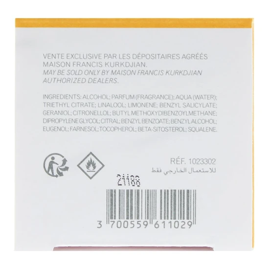 Maison Francis Kurkdjian Aqua Vitae Cologne Forte Eau De Parfum 70ml