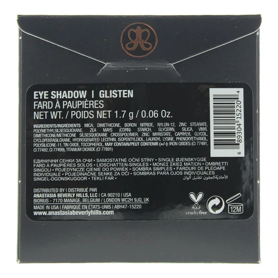Anastasia Beverly Hills Eyeshadow Singles Glisten-Metallic