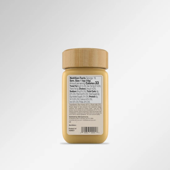 BEE&YOU Royal Jelly Raw Honey