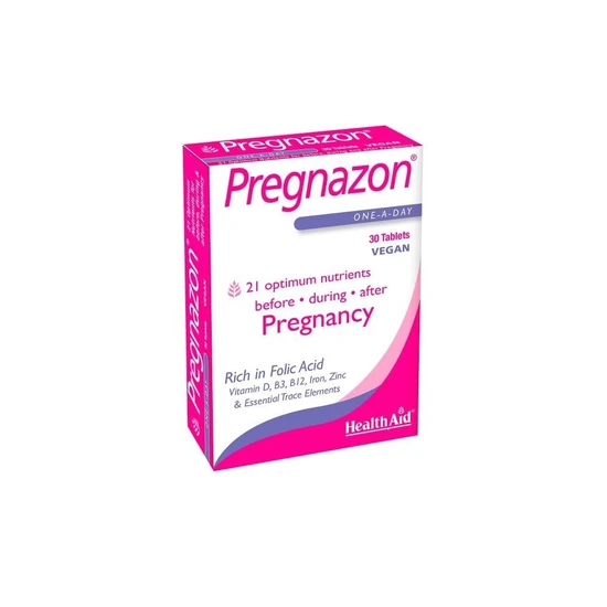 Health Aid Pregnazon Capsules 30 Capsules