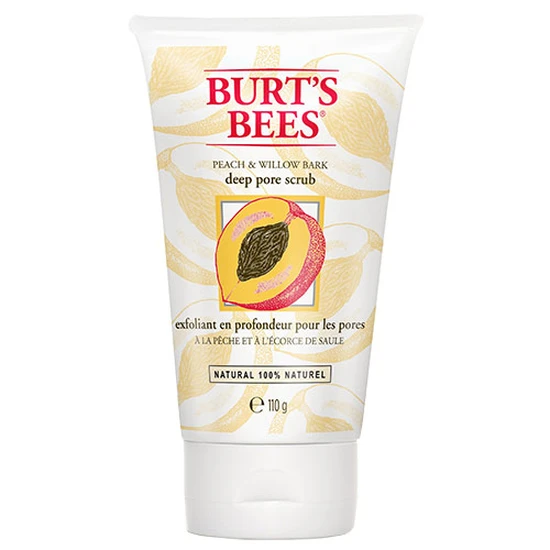 Burt's Bees Peach & Willowbark Deep Pore Scrub 110g