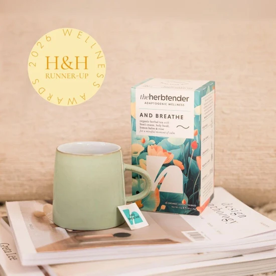 The Herbtender Breathe Organic Herbal Teabags 72 Teabags