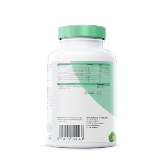 Osavi Rhodiola 500mg Capsules 120 Capsules