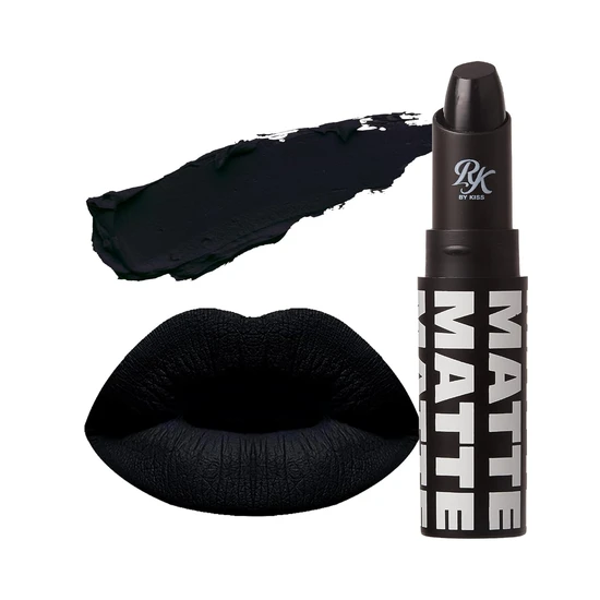 Kiss RK By Kiss Matte Lipstick 14 Blackism