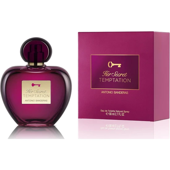 Antonio Banderas Her Secret Temptation Eau De Toilette 80ml
