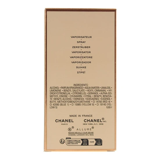 CHANEL Allure Eau De Parfum 35ml