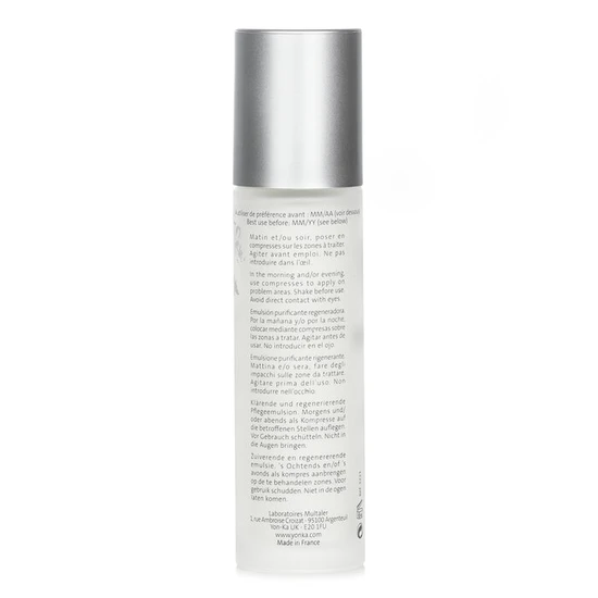 Yonka Specifics Emulsion Pure With 5 Essential Oils Purifying, Revitalising For Blemishes 50ml
