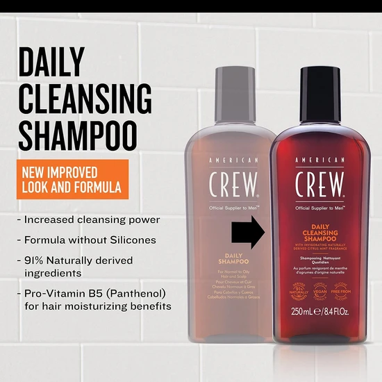 American Crew Daily Cleansing Shampoo 250ml