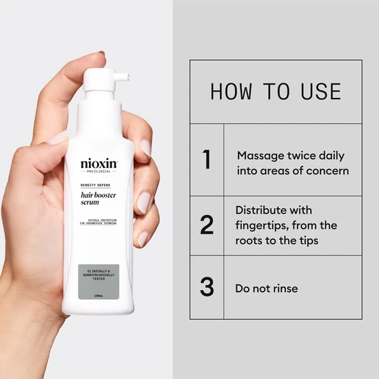 Nioxin Density Defend Hair Booster Serum 100ml
