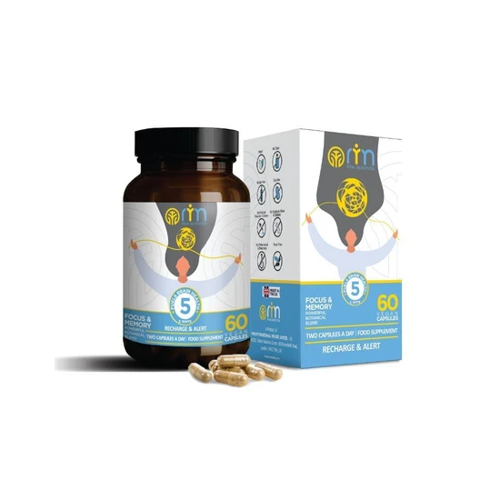 RYM Nutrition Focus & Memory Capsules 60 Capsules