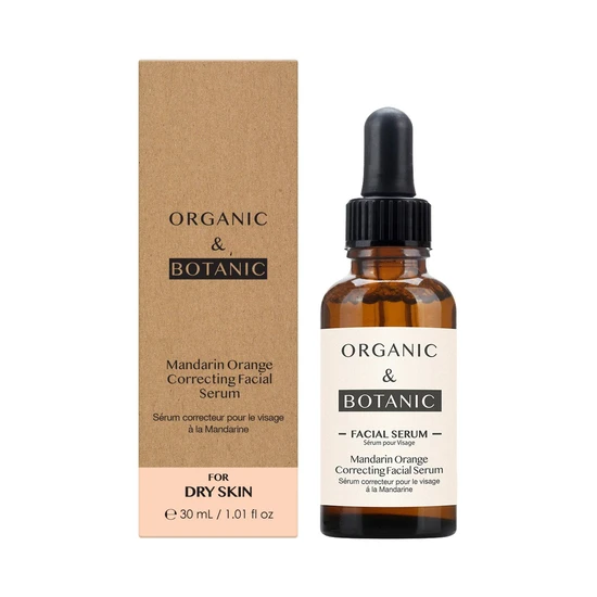 Organic & Botanic Mandarin Orange Correcting Facial Serum 30ml