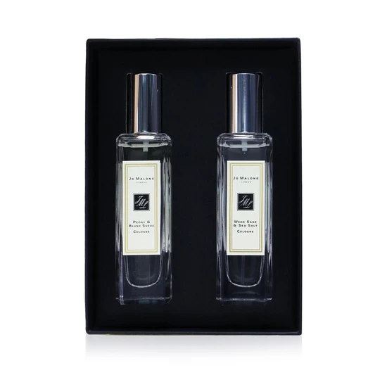 Jo Malone London Peony & Blush Suede & Wood Sage & Sea Salt Cologne Duo Set 2x30ml