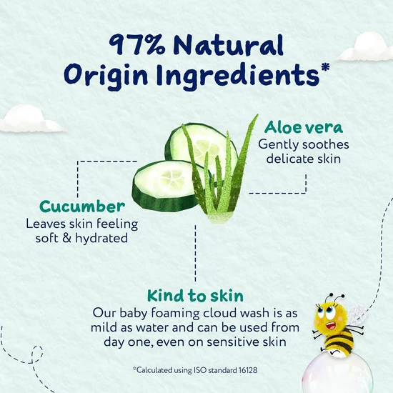 Childs Farm Baby Foaming Cloud Wash Baby Soft Scent 160ml