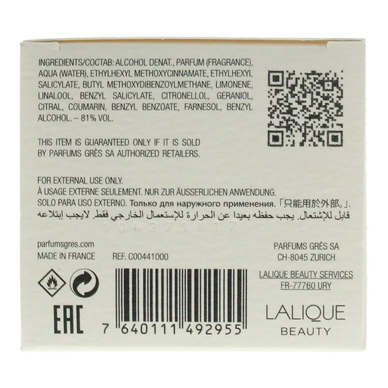 Gres Cabotine Gold Eau De Toilette 100ml