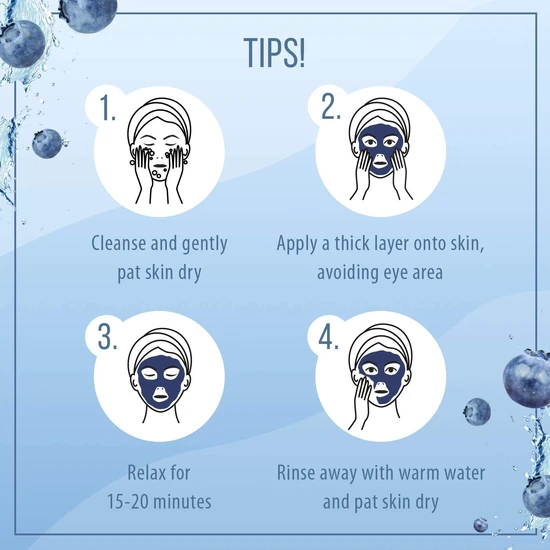 Montagne Jeunesse 7th Heaven Superfood Blueberry Mud Mask 10g