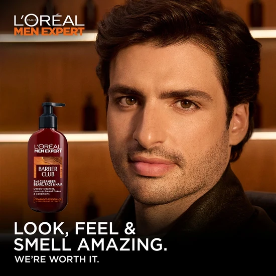 L'Oreal Paris Men Expert Baberclub 3 In 1 Wash 200ml