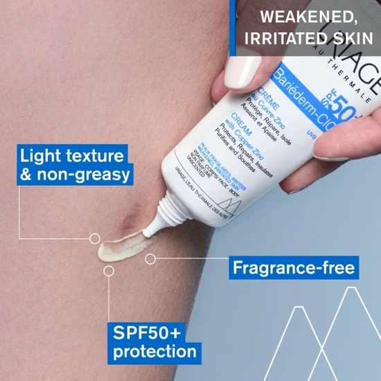 Uriage Bariederm Cica-Cream With Copper-Zinc SPF 50+ 40ml