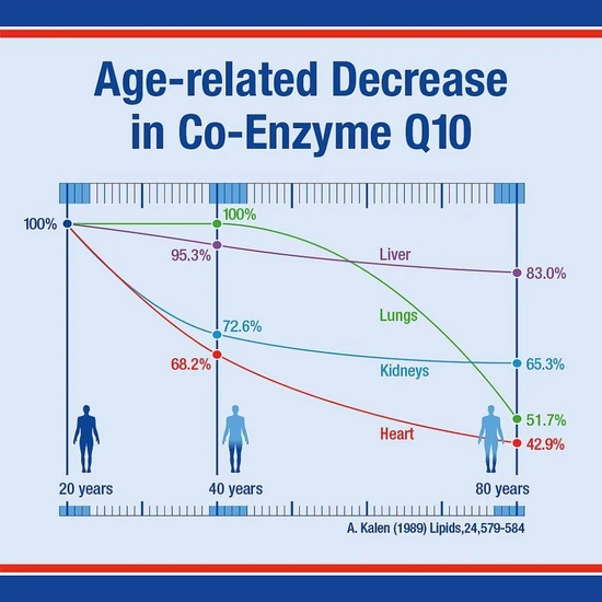 Lamberts Co-Enzyme Q10 100mg Capsules 60 Capsules