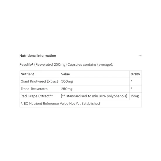 Health Aid Resolife Capsules 60 Capsules