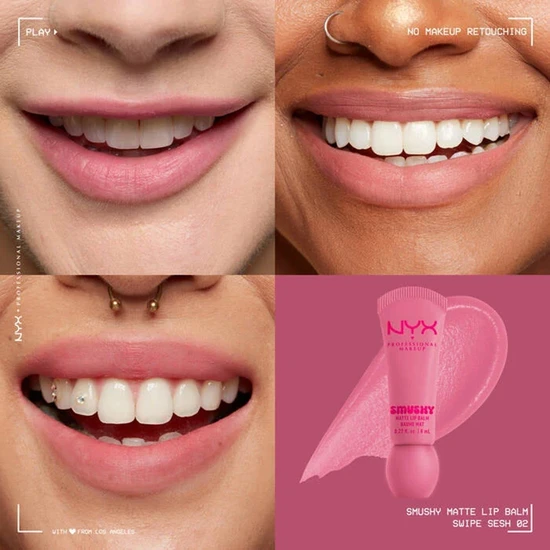 NYX Professional Makeup Pro Makeup Smushy Matte Lip Balm Swipe Sesh