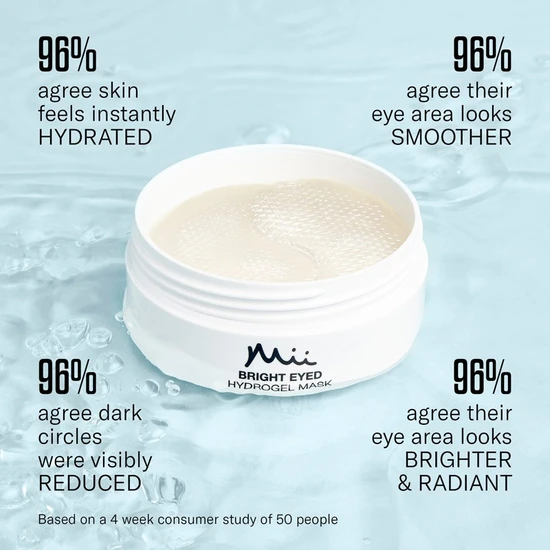 Mii Cosmetics Bright Eyed Hydrogel Mask 60 Patches