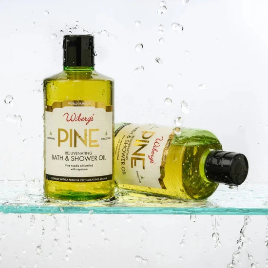 Wiberg's Pine Rejuvenating Bath & Shower Oil 300ml