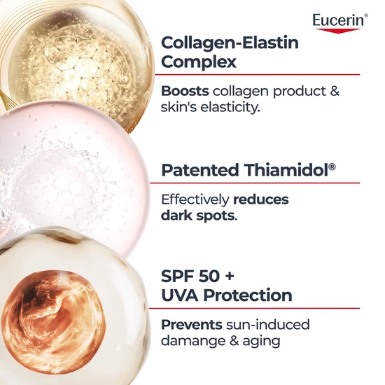 Eucerin Hyaluron-Filler + Elasticity Ultra Light Day Cream SPF 50 50ml