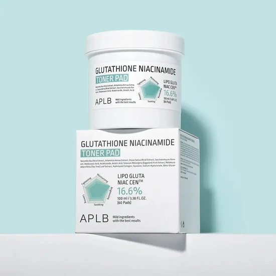 APLB Glutathione Niacinamide Toner Pad 100ml