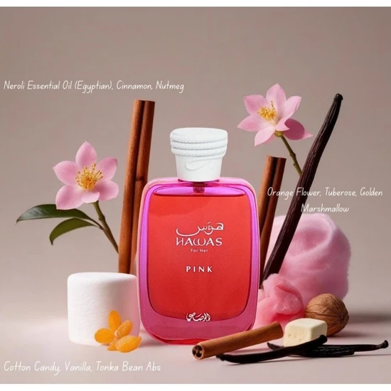Rasasi Hawas Pink Eau De Parfum 100ml